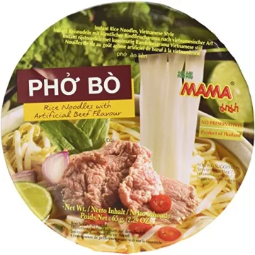 MAMA Pho Bo Instant Beef Noodle Soup - Authentic Flavors in Minutes