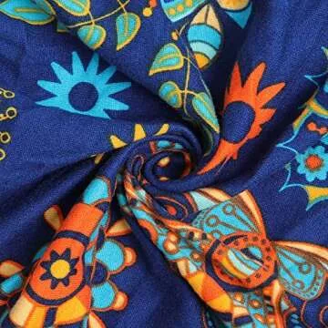 hyha Couch Cover, Loveseat Covers, Floral Pattern, Stretch, Printed, 3 Pieces, Sofa Slipcovers, for 2 Separate Cushion Couch Sofa, Washable Furniture Protector for Dogs(Loveseat, Vintage Pattern)