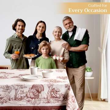 Maison d' Hermine Cotton Tablecloth - Elegant Dining Essential