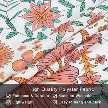 Bohemian Flower Mandala Tapestry Wall Hanging Decor