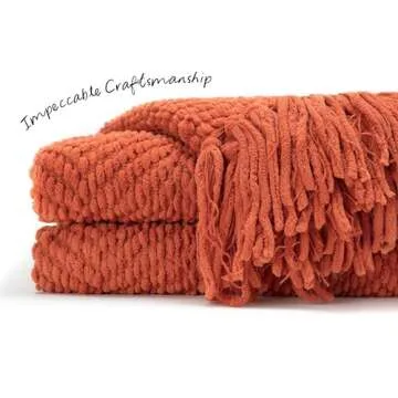 Chanasya Cozy Upholstered Knit Blanket - Perfect for All Seasons