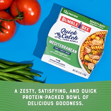 Bumble Bee Quick Catch Mediterranean Pasta - 12g Protein & No Artificial Flavors
