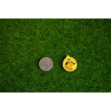 Funny Golf Ball Marker with Magnetic Clip - This is Fine