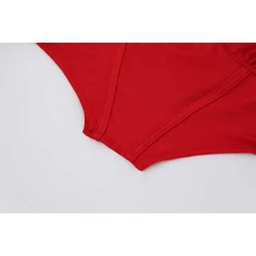 Meladyan Women Sexy Long Sleeve Mesh Crop Top Solid Cover Up Spaghetti Strap Slim Fit Corset Cami 2 Pieces Clubwear Red