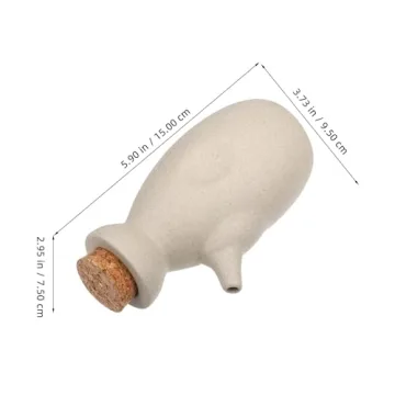 Stylish UPKOCH Ceramic Oil Dispenser for Home Cooking