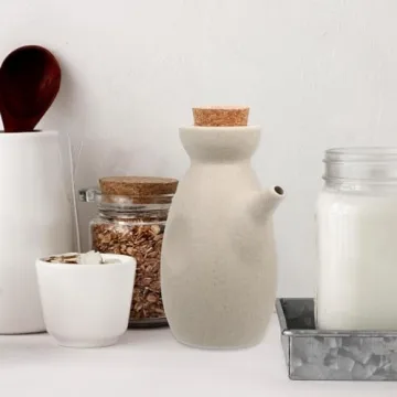 Stylish UPKOCH Ceramic Oil Dispenser for Home Cooking