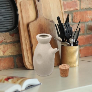 Stylish UPKOCH Ceramic Oil Dispenser for Home Cooking