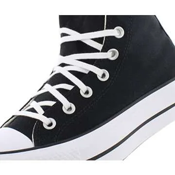 Converse Chuck Taylor All Star High-Top Platform Sneaker Black 6.5 B (M)
