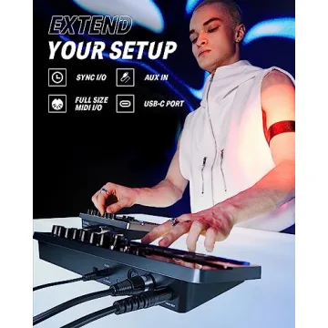 Donner Essential B1 Synthesizer with 128 Presets and Effects