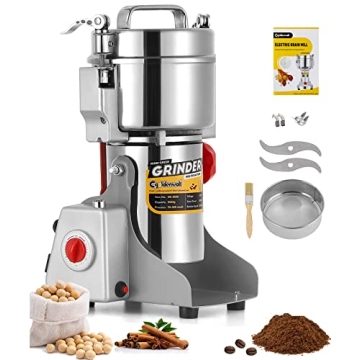 CGOLDENWALL 300g Electric Grain Grinder Mill - High-Speed & Safe