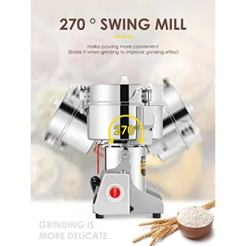 CGOLDENWALL 300g Electric Grain Grinder for Fast Grinding