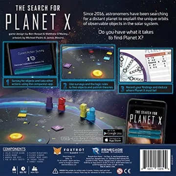 Search for Planet X - Astronomical Deduction Game