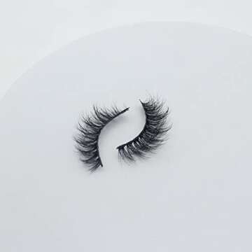 Mebver False Eyelashes Cat Eye Lashes Faux Mink Lashes Natural Look Fluffy Wispy Lashes That Look Like Extensions Pestañas Postizas D Curl Lash Strips Short Fox Eye Lashes 7 Pairs Pack