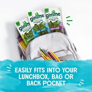 Gimme Organic Roasted Seaweed Snacks - Healthy & Tasty