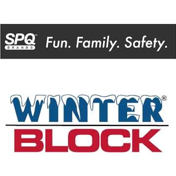 Winter Block Winter Pool Cover for Above Ground Pools, 12’ Ft., Round Winter Aboveground Pool Cover, 8-Year Warranty, Includes Winch and Cable, Superior Strength & Durability, UV Protected