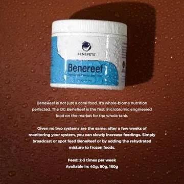 Benereef 40g Jar - Premium Coral Food for Aquariums
