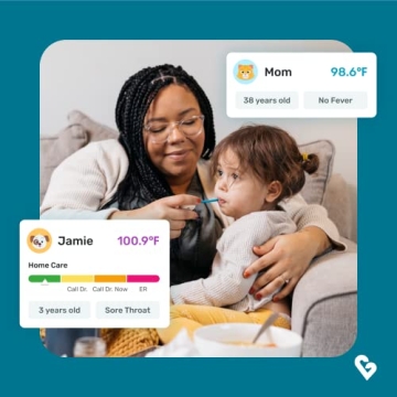 Kinsa QuickCare Smart Thermometer - Accurate & FDA Cleared