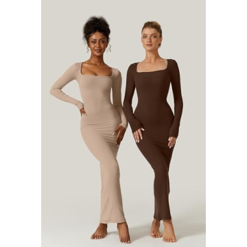 Stylish QINSEN Women's Long Maxi Dress for Any Occasion