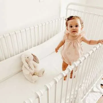 MON AMI Faith French Bunny Stuffed Animal – 12” Cream, Soft & Cuddly, Huggable Rabbit Plush Toy for Kids of All Ages, Nursery Décor