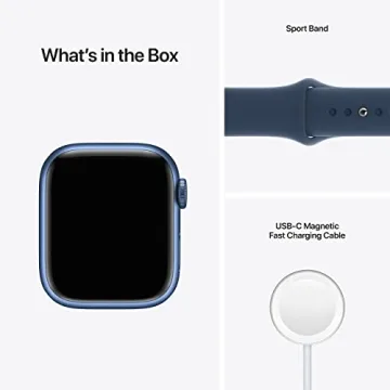 Apple Watch Series 7 GPS 41MM Renewed - Blue Case