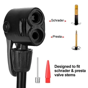 Portable Mini Bicycle Pump for Easy Inflation