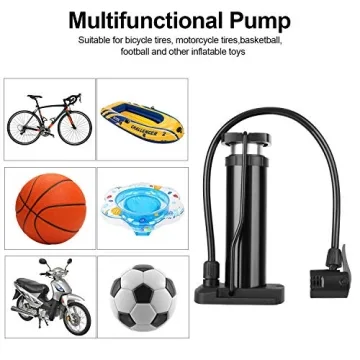 Portable Mini Bicycle Pump for Easy Inflation