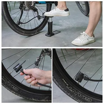 Portable Mini Bicycle Pump for Easy Inflation