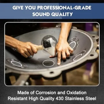 NBMICSO Steel Tongue Drum - 15 Note Healing Instrument