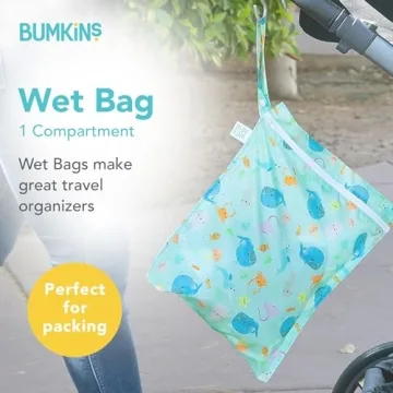 Bumkins Stylish Waterproof Wet Bag for All Your Needs