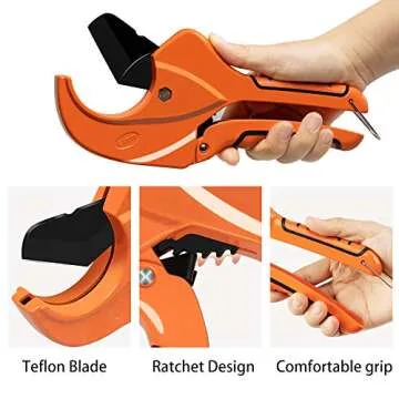 Effortless Pipe Cutting with AIRAJ Ratchet Cutter