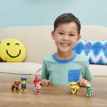 Paw Patrol, Movie Pups Gift Pack with 6 Collectible Toy Figures, Kids Toys for Ages 3 and up