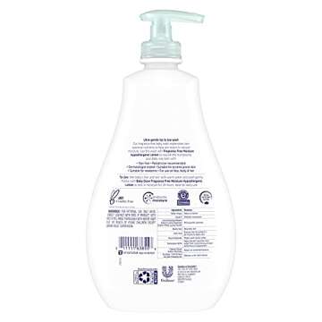Baby Dove Sensitive Skin Care Baby Wash For Bath Time, Moisture Fragrance Free and Hypoallergenic, W...