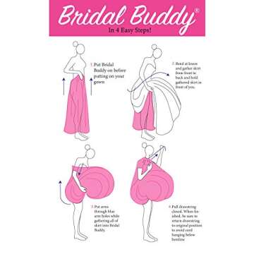 Bridal Buddy – Wedding Gown Underskirt – As Seen on Shark Tank