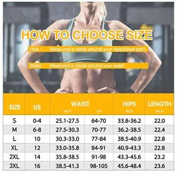 SCARBORO Sauna Sweat Pants for Women High Waist Compression Slimming Weights Thermo Legging Workout Body Shaper Sauna Suit