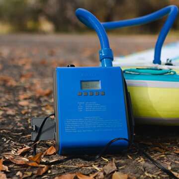 iROCKER 12V Electric SUP Pump – Fast Inflation for Paddle Boards