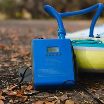 iROCKER 12V Electric SUP Pump – Fast Inflation for Paddle Boards