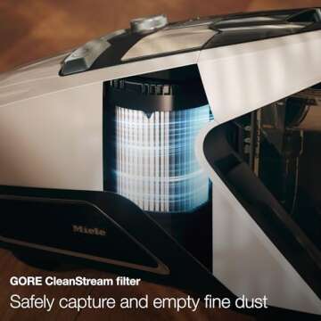 Miele Blizzard CX1 Cat & Dog Vacuum with HEPA Filter