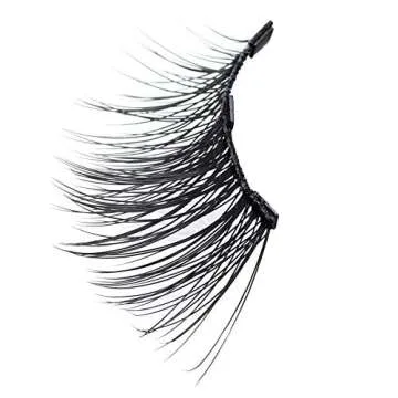 MoxieLash Magnetic Eyelashes with Eyeliner Kit - Baby Bundle - Natural Looking False Eyelashes - Set of Baby Lashes + Magnetic Eyeliner + Remover Swabs - USA Owned - No Glue