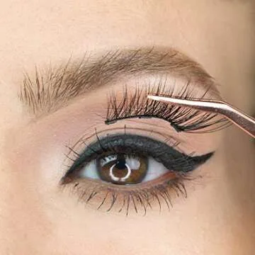 MoxieLash Magnetic Eyelashes with Eyeliner Kit - Baby Bundle - Natural Looking False Eyelashes - Set of Baby Lashes + Magnetic Eyeliner + Remover Swabs - USA Owned - No Glue