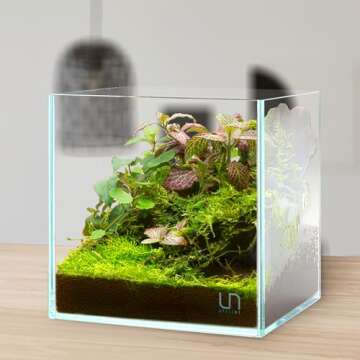 Ultum Nature Systems Rimless Aquarium - Ultra Clear Fish Tank