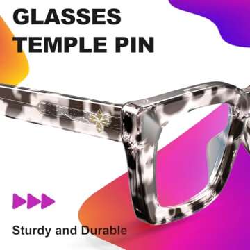 VISOONE Cat Eye Blue Light Blocking Glasses for All