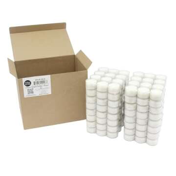 Stonebriar Unscented Tea Light Candles 192 Count