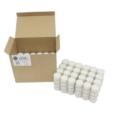 Stonebriar Unscented Tea Light Candles 192 Count