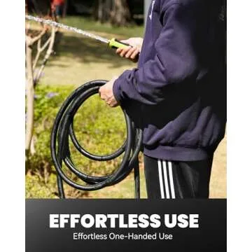 Lightweight RAINPOINT Garden Hose 50ft for Easy Use
