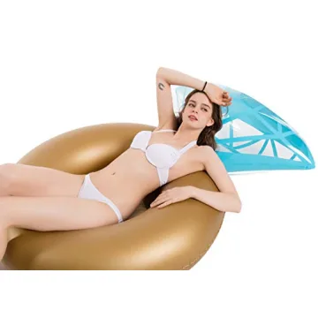 Jasonwell Inflatable Diamond Ring Pool Float Bachelorette Party