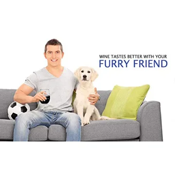 Funny Dog Lover Stemless Wine Glass - 17 Oz