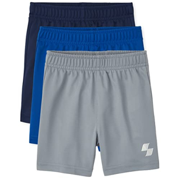 The Children's Place Boys' Basketball Casual Shorts 3-Pack - 5T