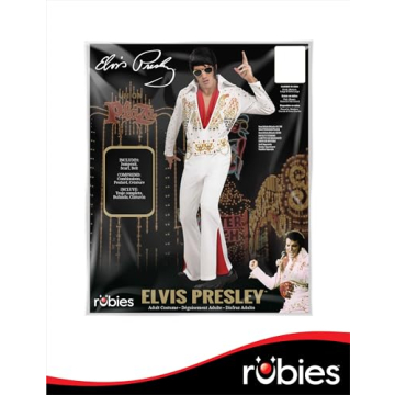 Men's Deluxe Elvis Presley Costume for Events