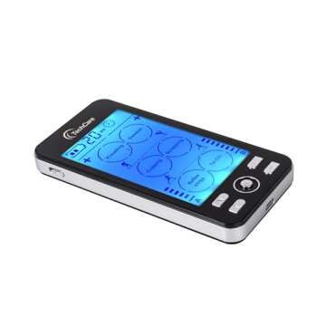 Tens Unit Plus 24 Rechargeable Electronic Pulse Massager Machine Multi Mode Device with All Accessories [New Model]