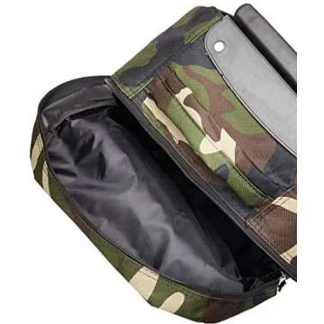 Versatile Rockland Double Handle Rolling Backpack in Camo